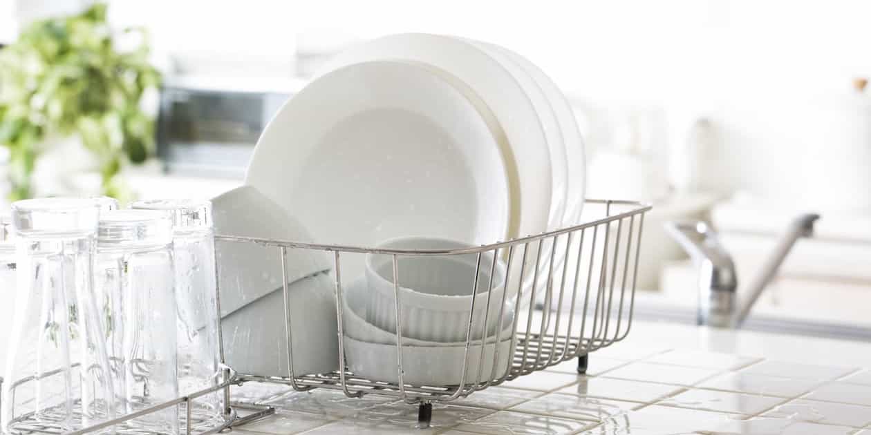 What cannot be used to dry utensils guide for food handlers